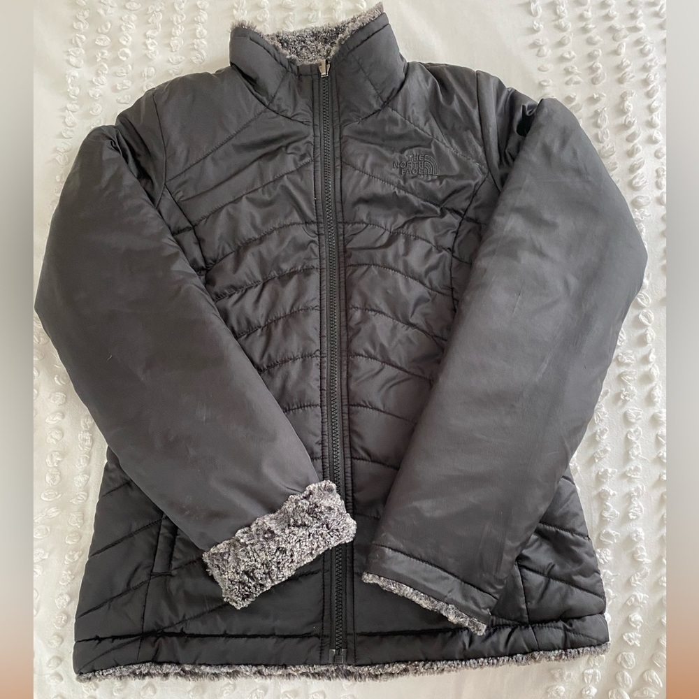 North Face Mossbud Swirl Reversible Jacket